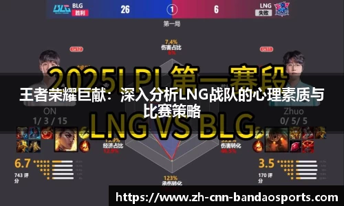 王者荣耀巨献：深入分析LNG战队的心理素质与比赛策略